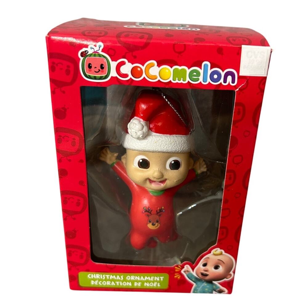 Cocomelon Holiday Edition Christmas Tree Ornament New in Box